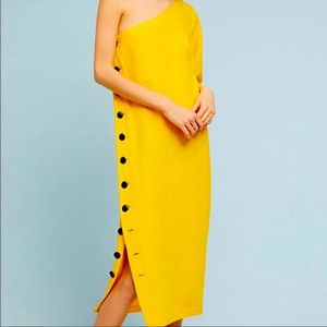 Mara Hoffman Yellow Dress Size 6